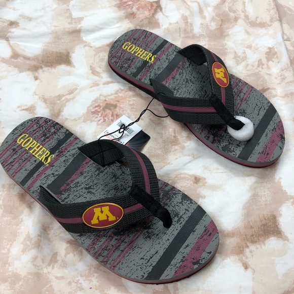 gophers Other - NCAA mens Minnesota Golden Gophers flip flops